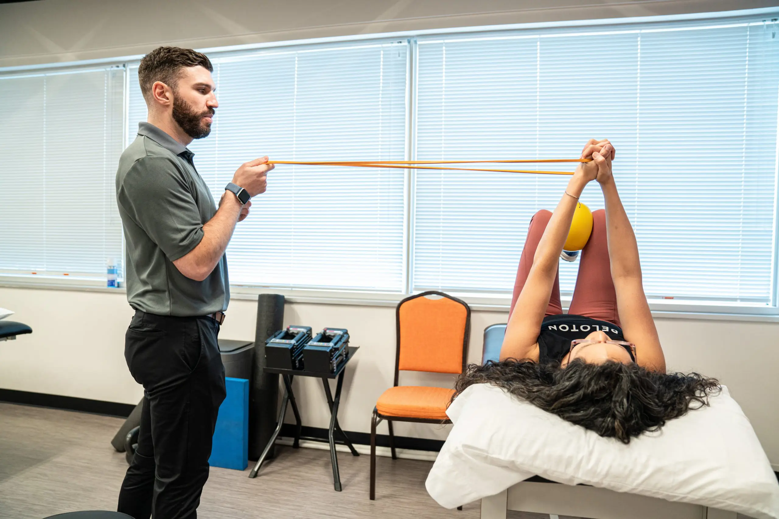 Sebastian and Deb table top band anti rotation