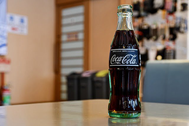 a bottle of coke