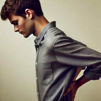 shoulders down and back posture